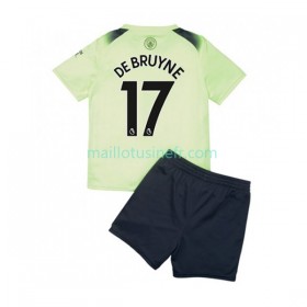 Maillot de Foot Manchester City De Bruyne 17 Troisième 2022-23 - Enfant
